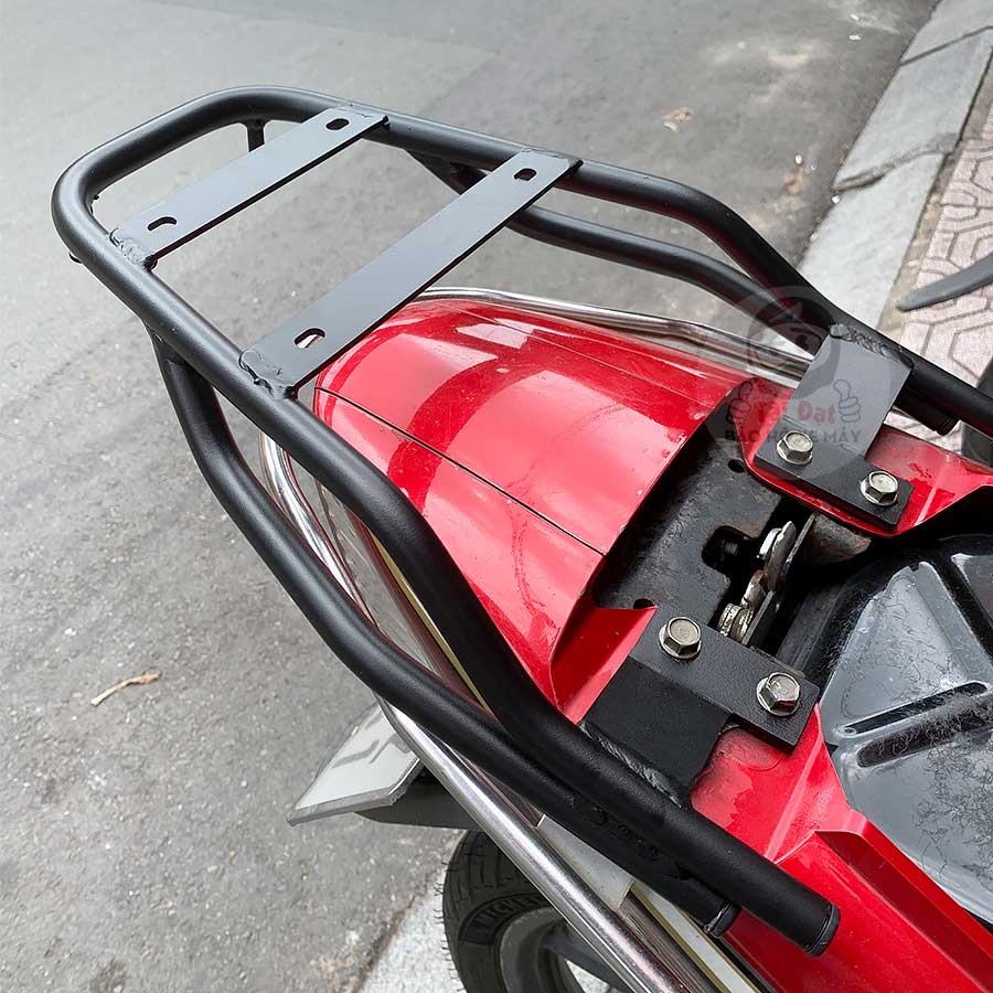 Baga R92 xe Honda Future Neo - Lắp khung sắt baga sau xe đi phượt